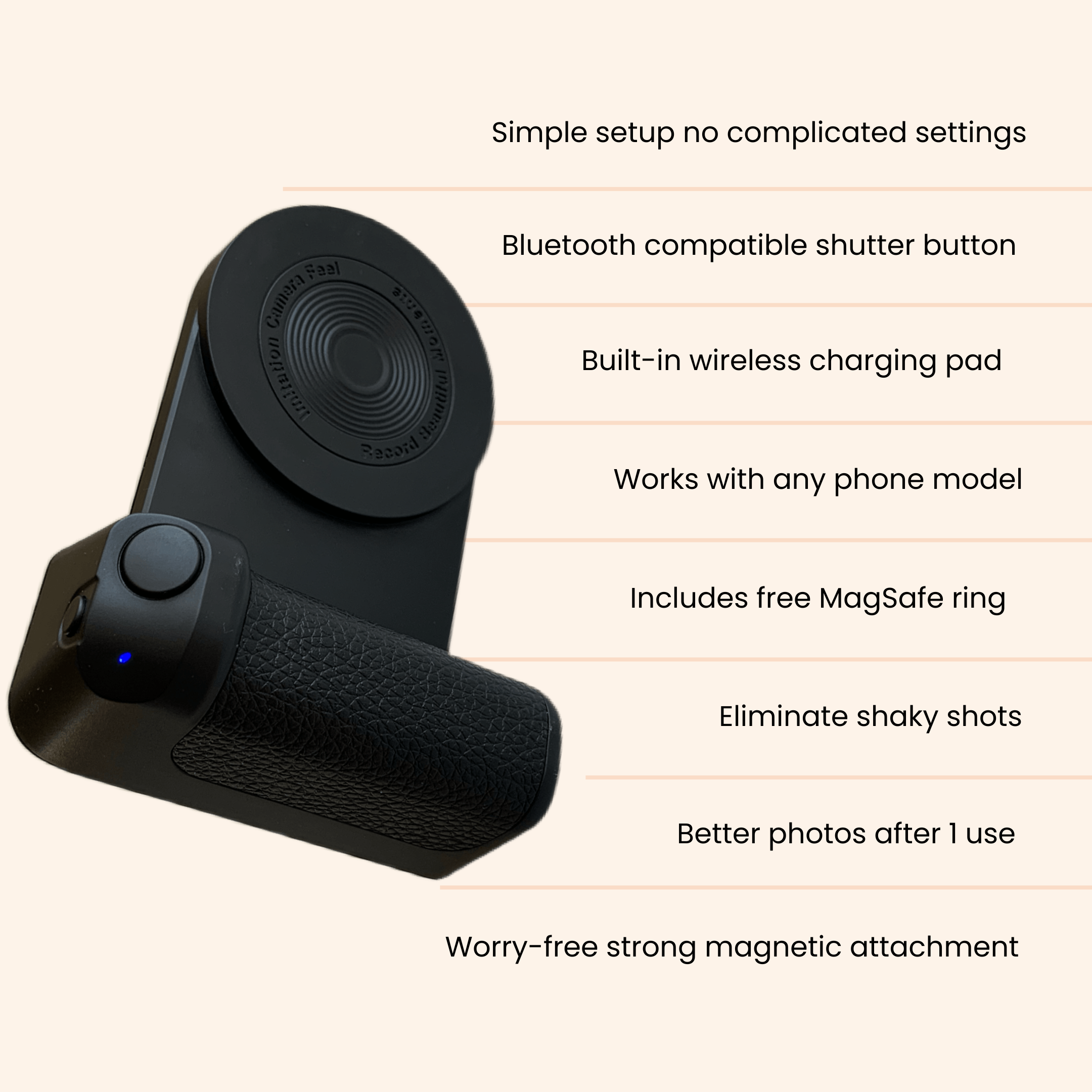 Dimpzy – Multifunctional Power Bank with Selfie Function