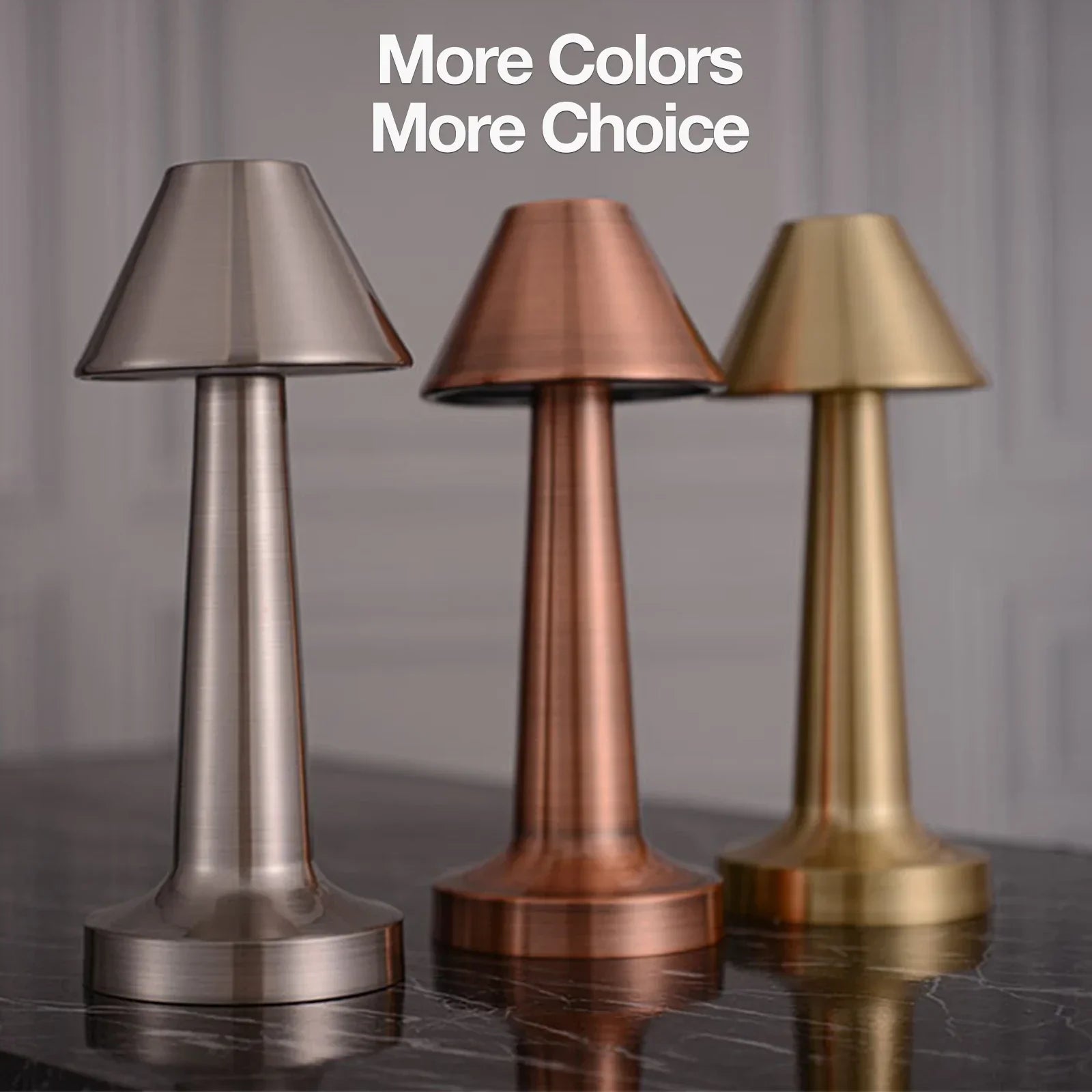 Minima Desk Lamp - Elegant Cordless LED Desk Lamp for a Modern Atmosphere