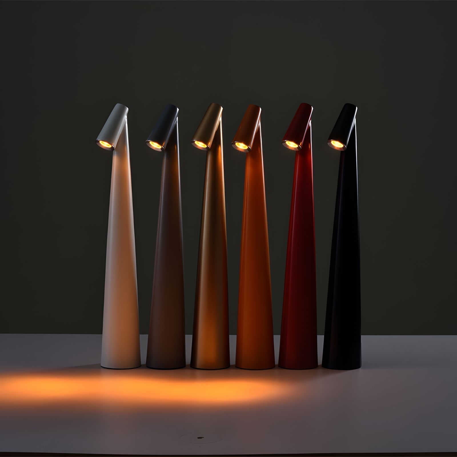 LunaSlim – Elegant Cordless Table Lamp with Adjustable Lighting