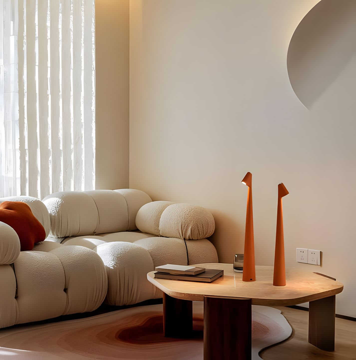 LunaSlim – Elegant Cordless Table Lamp with Adjustable Lighting