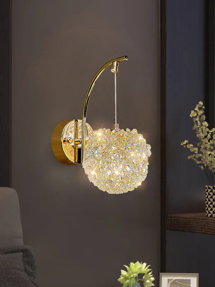 Luxury Crystal Wall Lamp - Refined Lighting for Your Interior