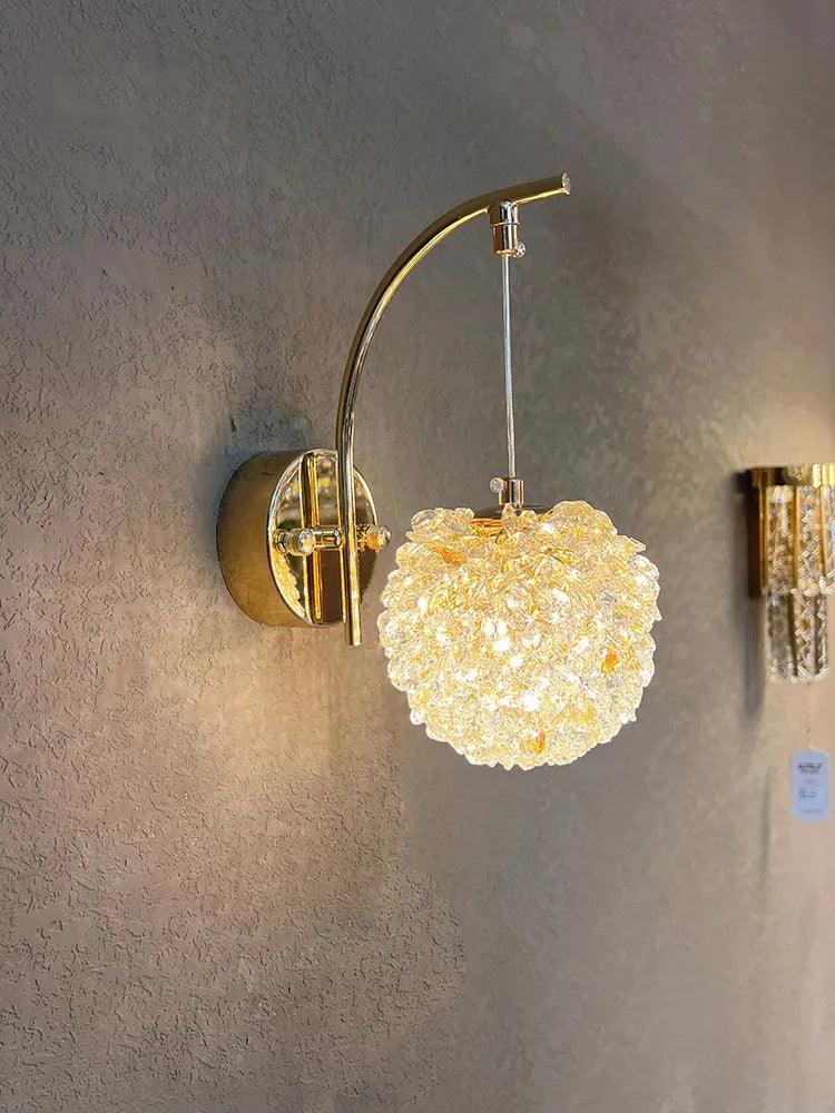 Luxury Crystal Wall Lamp - Refined Lighting for Your Interior