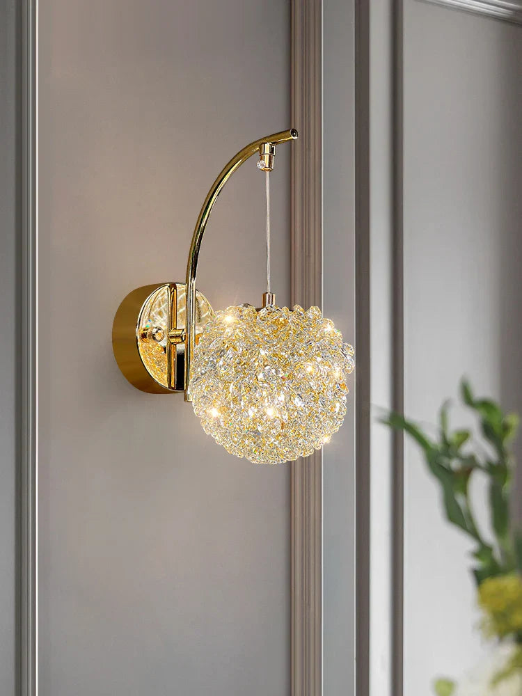 Luxury Crystal Wall Lamp - Refined Lighting for Your Interior