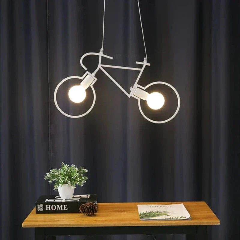 BikeGlow – Stylish LED Pendant Light for Cycling Enthusiasts