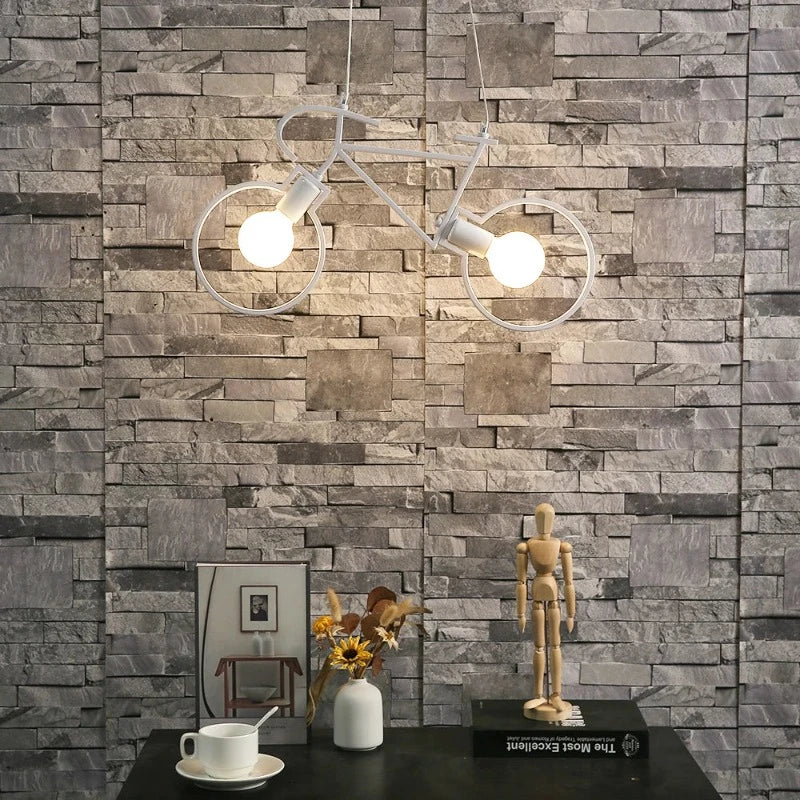 BikeGlow – Stylish LED Pendant Light for Cycling Enthusiasts
