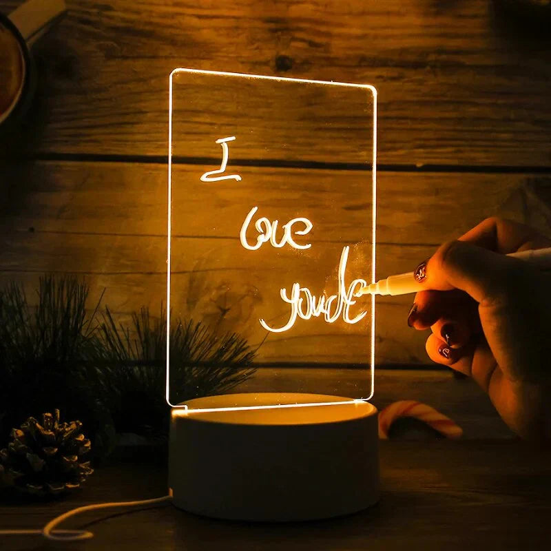 GlowPad – Magical Illuminated Notepad for Creatives