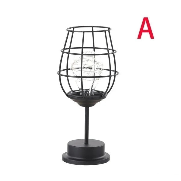 Retro Minimalist Hollow Lamps for Timeless Ambiance