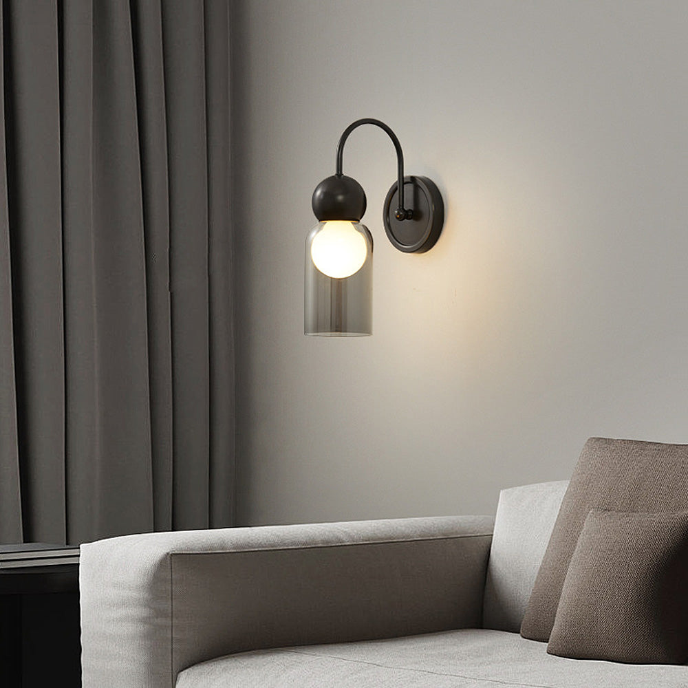 GlowFlare - Scandinavian Transparent Indoor Wall Lamp