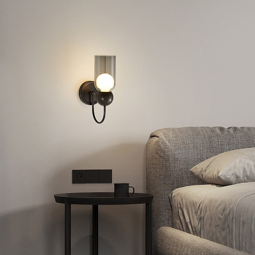 GlowFlare - Scandinavian Transparent Indoor Wall Lamp