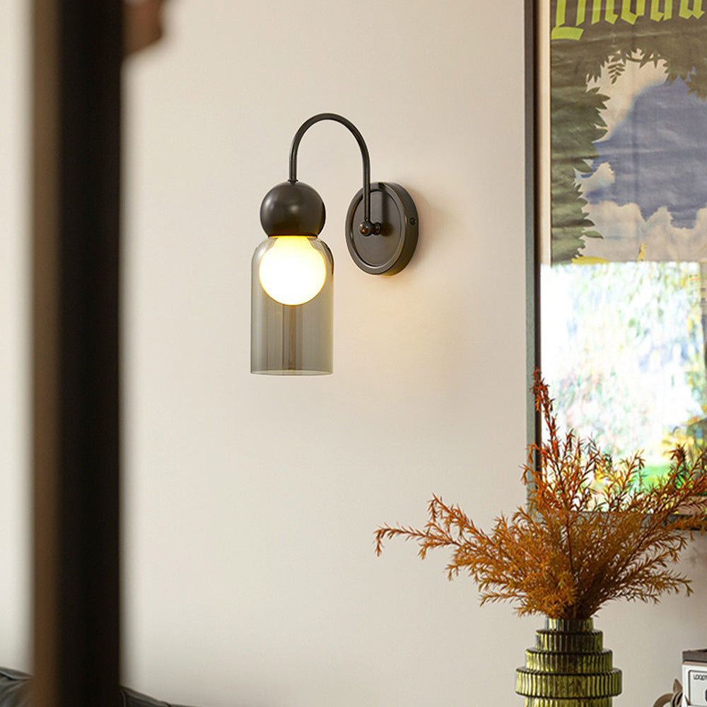 GlowFlare - Scandinavian Transparent Indoor Wall Lamp
