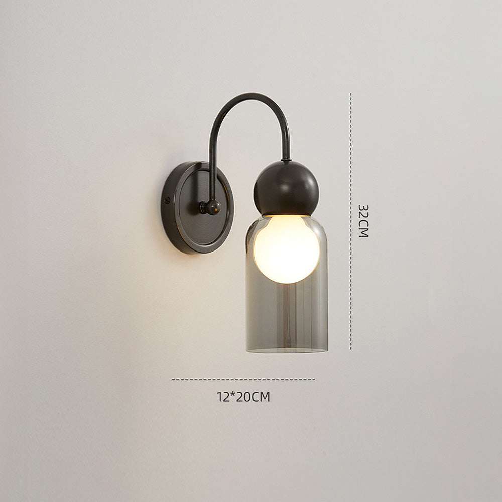 GlowFlare - Scandinavian Transparent Indoor Wall Lamp
