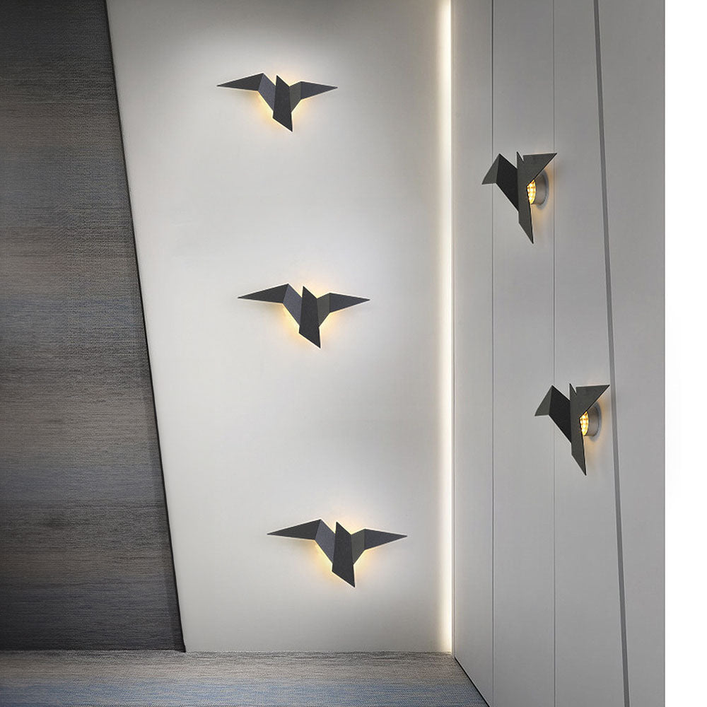 Vogelvormige Design Wandlamp – Breng Natuurlijke Elegantie in Huis