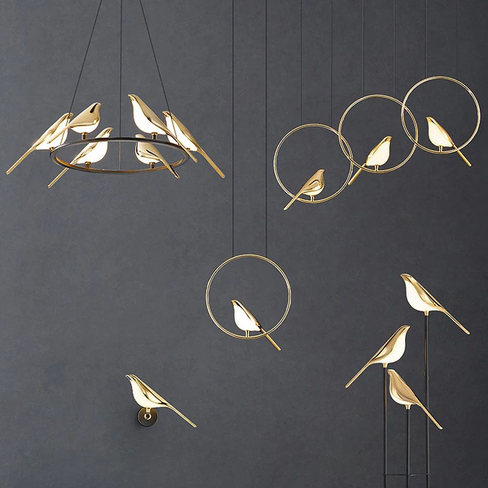 BirdLume Light – Unique LED Pendant Light with Bird Design