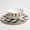 DaviSet – Luxury Black Bone Porcelain Dinnerware Set