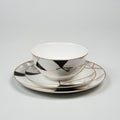Luminoir Transform - Luxury Gold Marble Dinnerware Set