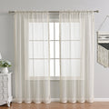 NatureGlow Curtains - Luxury Blackout Curtains in Beige