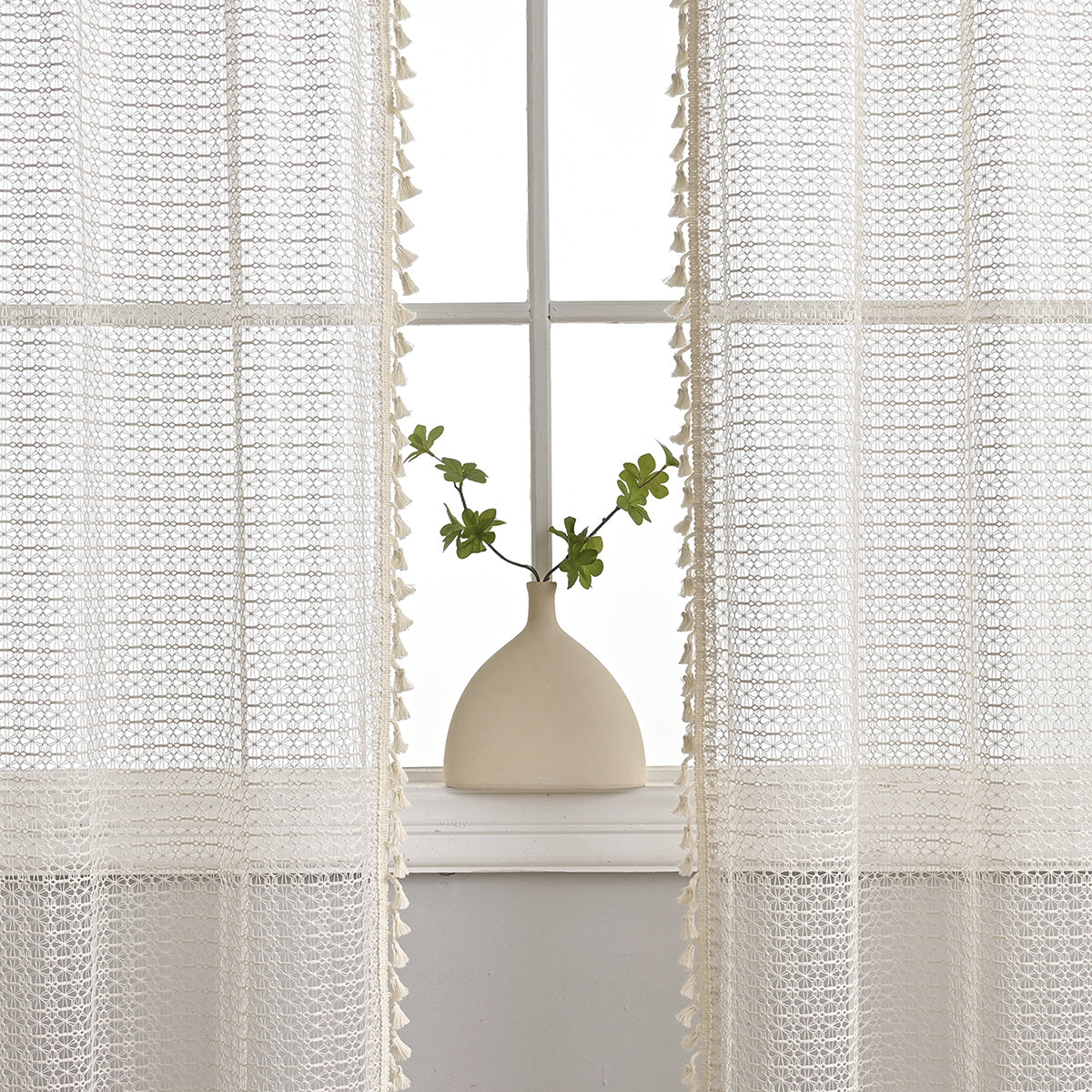 NatureGlow Curtains - Luxury Blackout Curtains in Beige