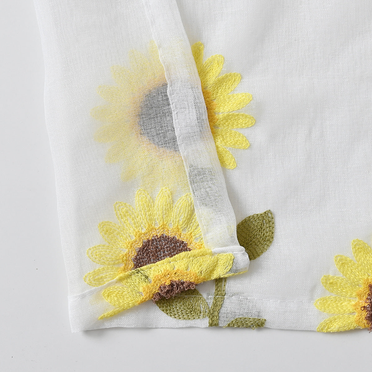 NatureGlow Curtains - Rustic Sunflower Curtains for Home