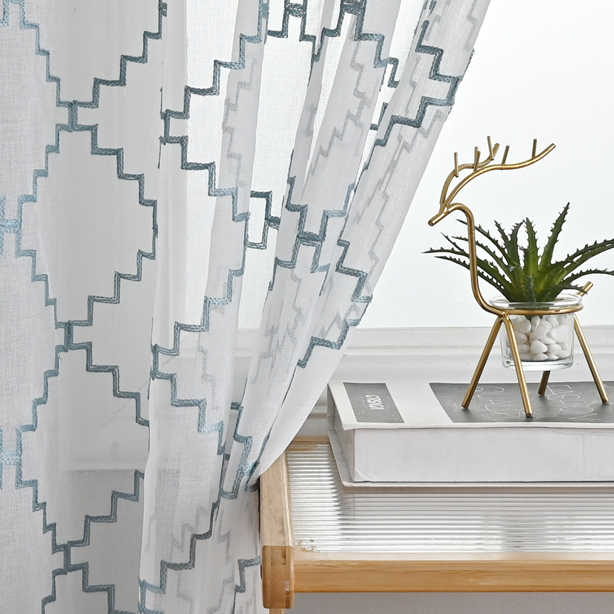 NatureGlow Curtains - Luxe Verduisterende Gordijnen voor Serene Interieurs