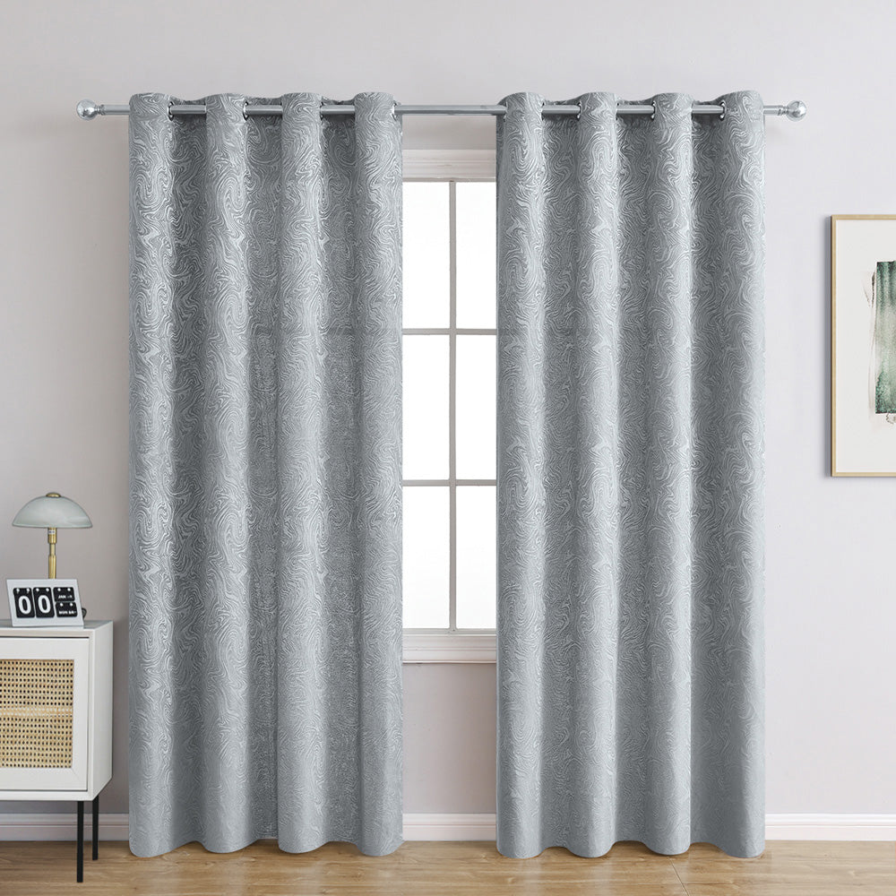 AquaLuxe Curtains - Blackout Textured Curtains for Contemporary Interiors