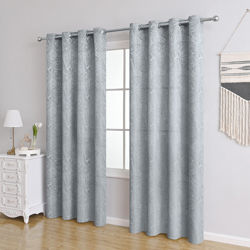 AquaLuxe Curtains - Blackout Textured Curtains for Contemporary Interiors