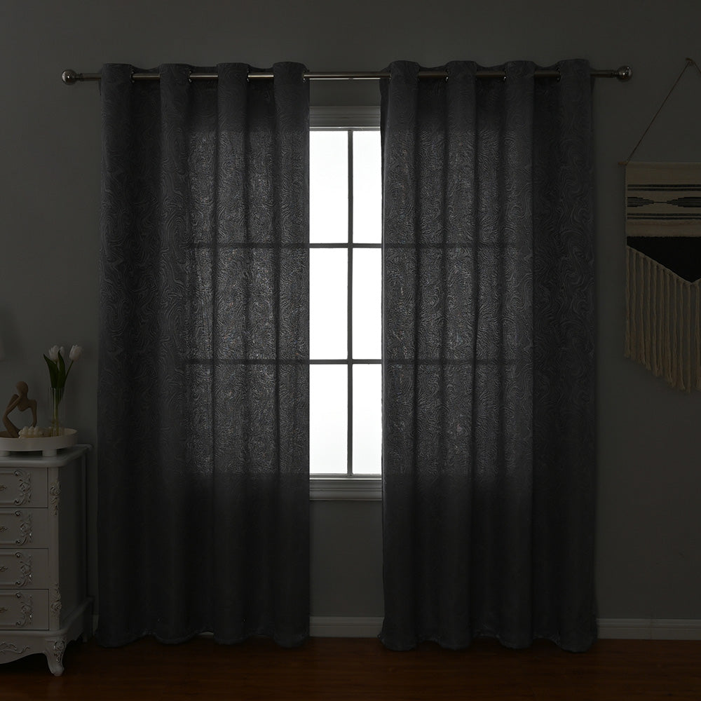 AquaLuxe Curtains - Blackout Textured Curtains for Contemporary Interiors