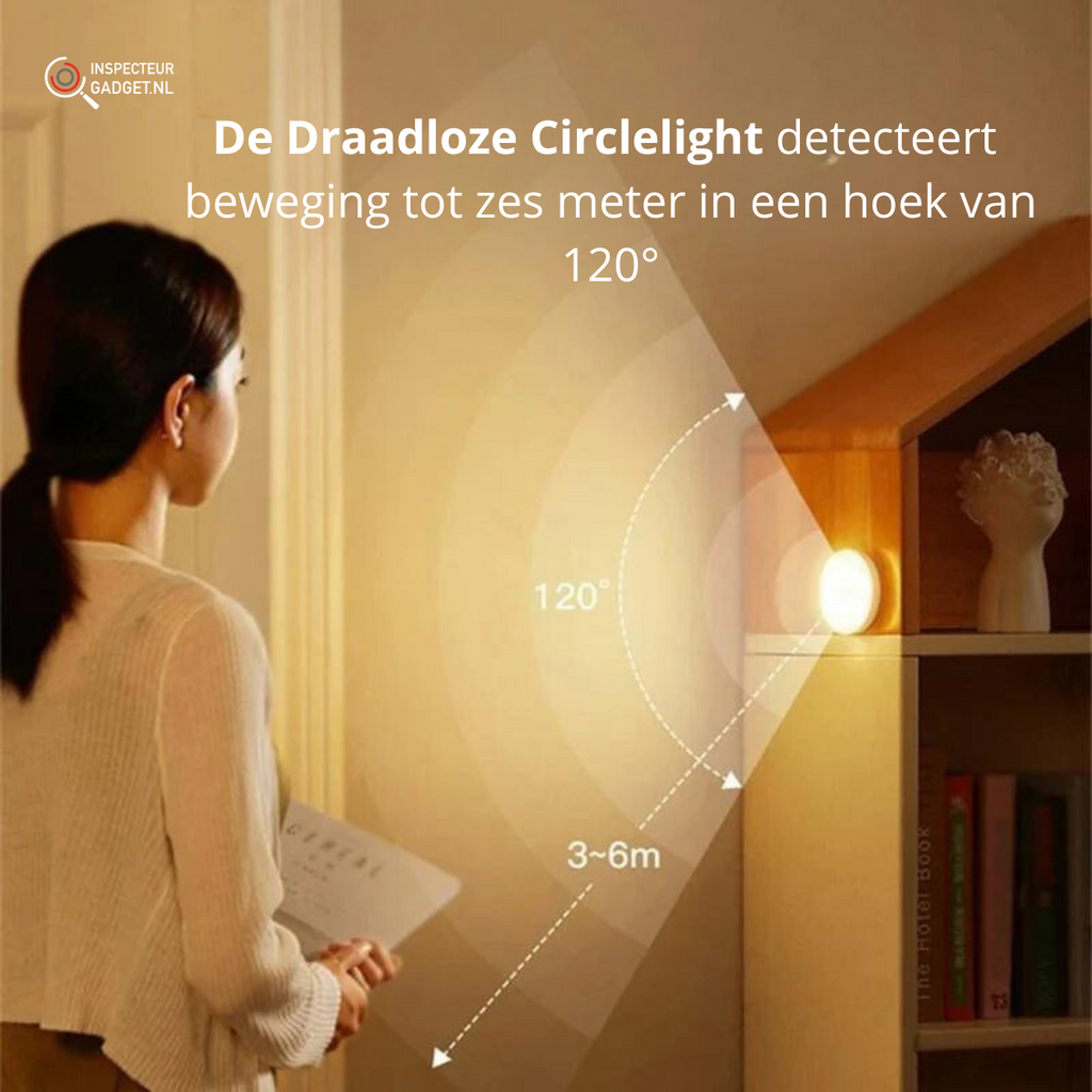 Wireless Circle Light - Illuminate your home without wiring!
