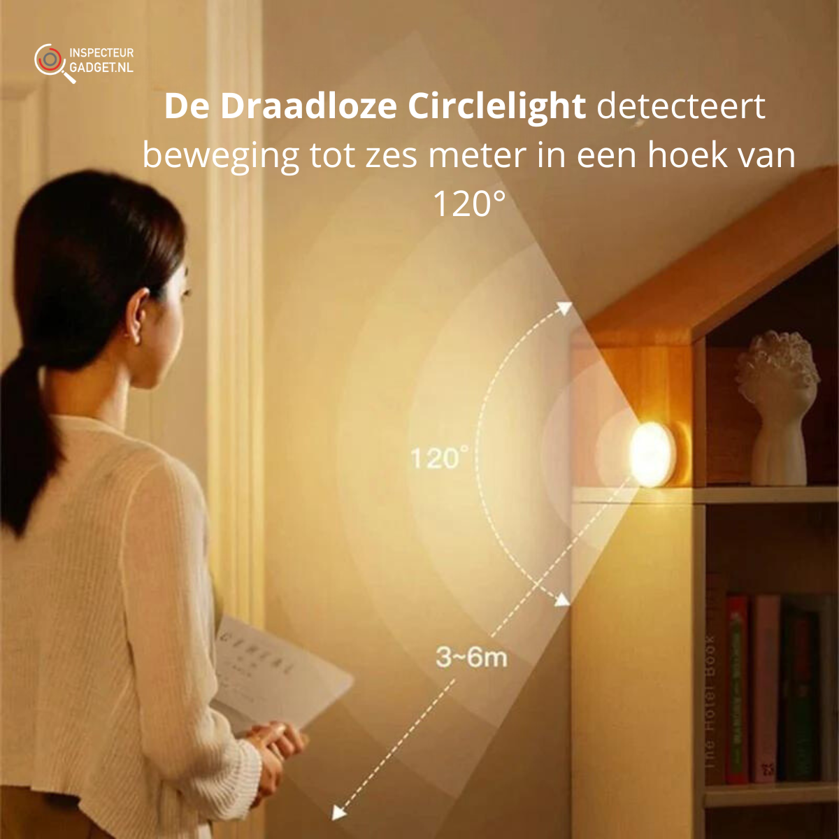 Wireless Circle Light - Illuminate your home without wiring!