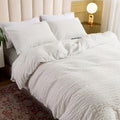 Cozyhaus Luxe Ruched Duvet Cover - Modern & Comfortable