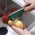 PeelMaster – Stainless Steel Vegetable Peeler Whiteh Tray