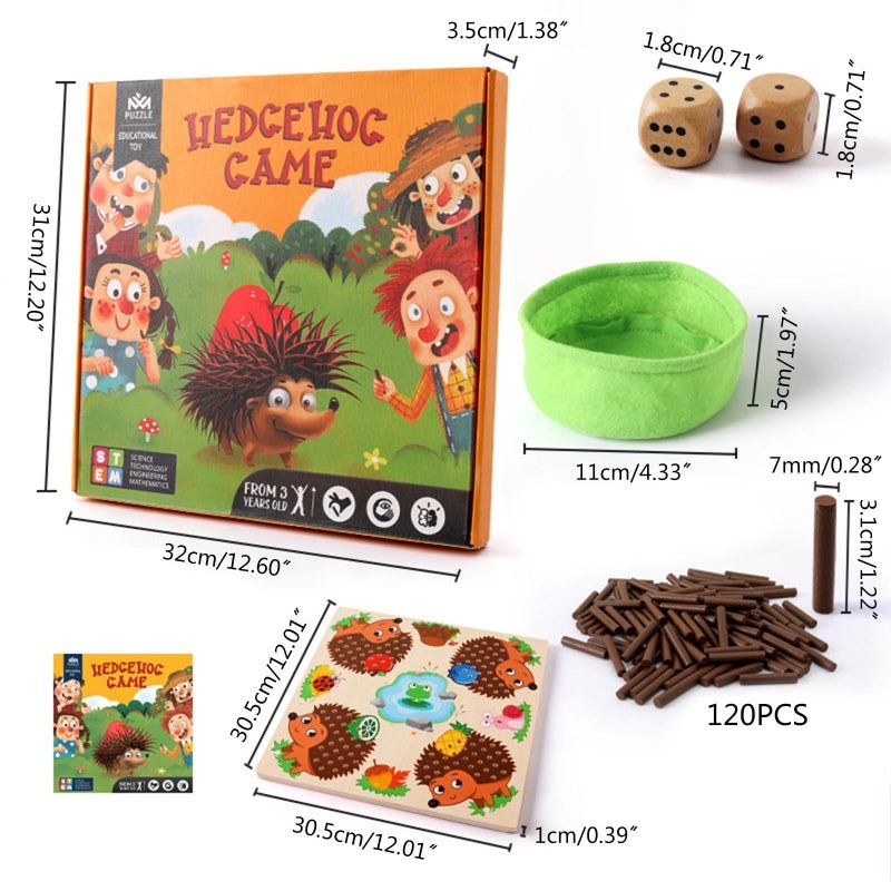 SmartHedgehog - Educational Montessori Toy for Toddlers