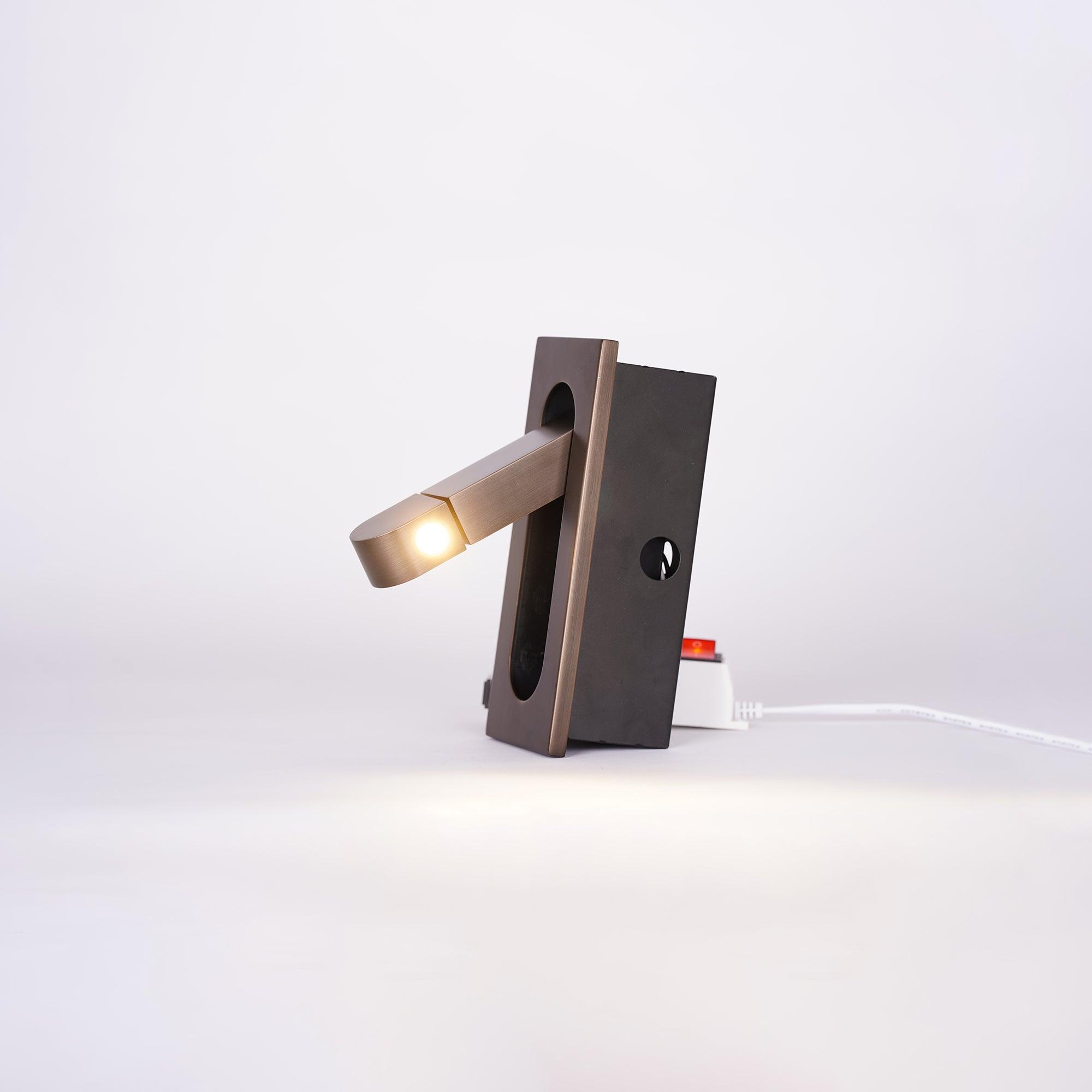 FlexiGlow - Adjustable LED Bedside Lamp for Your Reading Moments