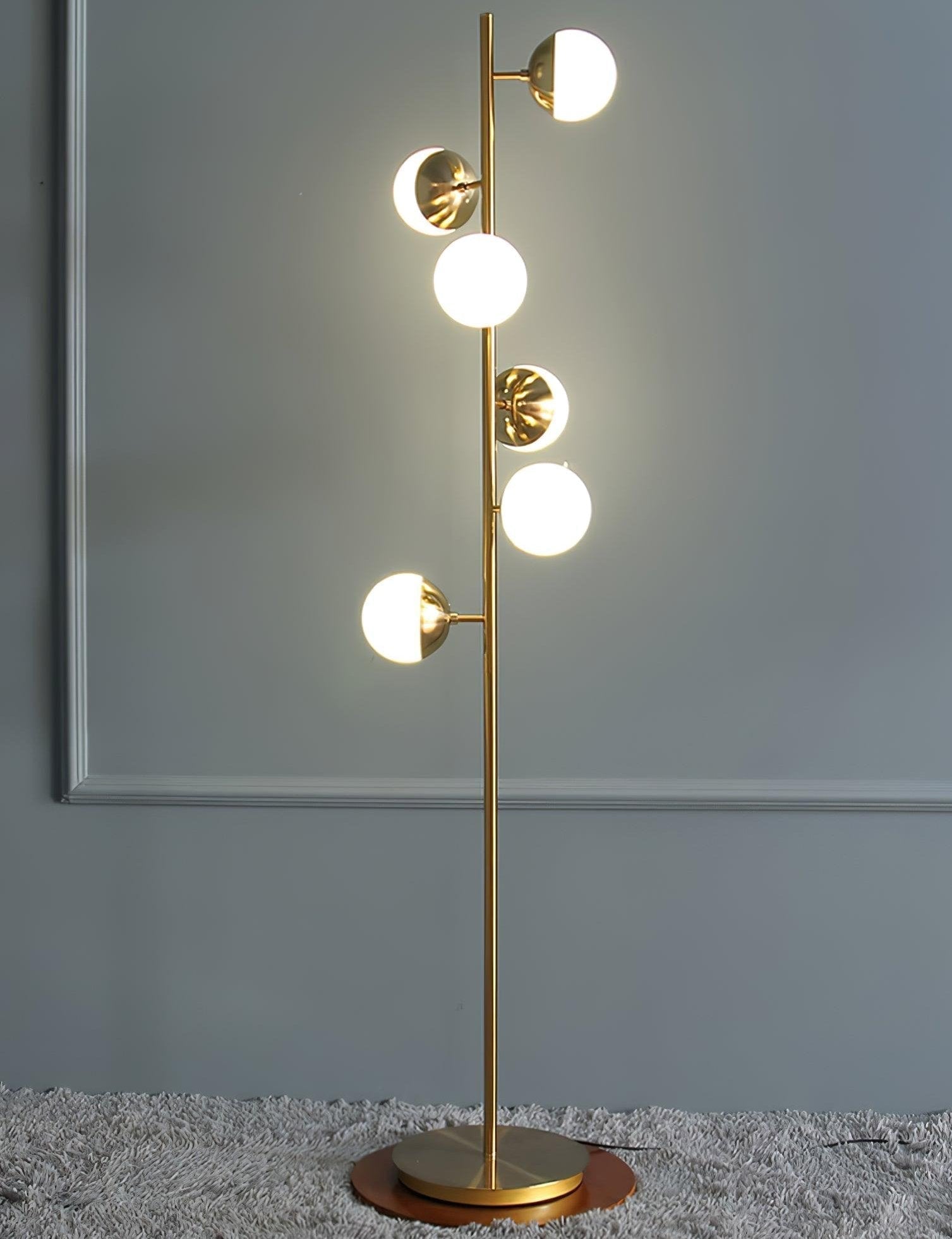 Doppler LED Boomlamp - Retro Elegant LED Floor Lamp