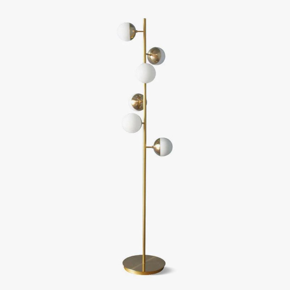 Doppler LED Boomlamp - Retro Elegant LED Floor Lamp