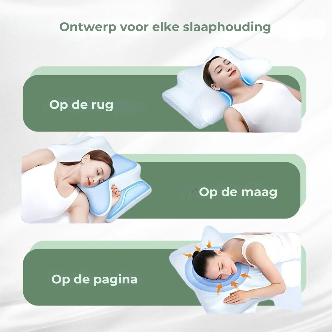 DreamAlign - Luxe Orthopedisch Slaapkussen