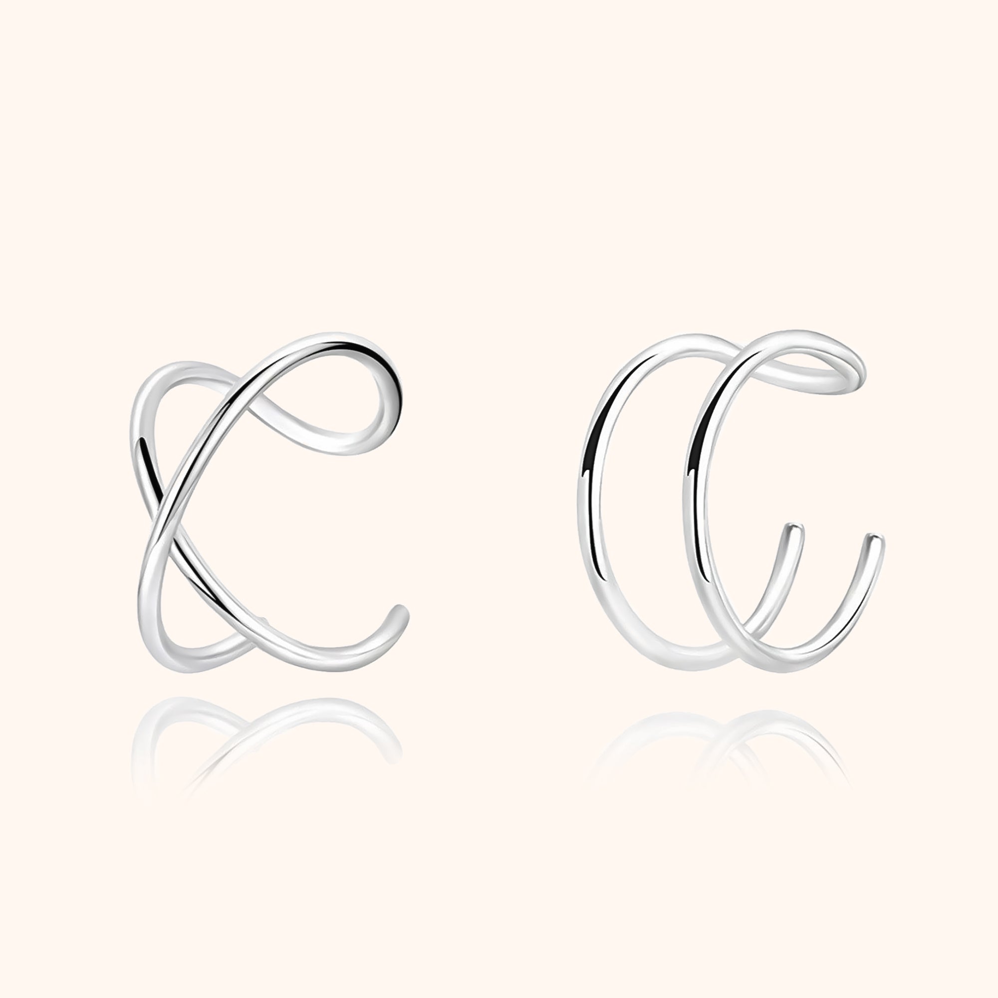 Stylish U-Shaped Ear Clips - Nova