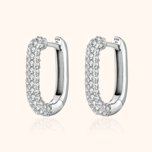 Alluring Radiant Hoop Earrings - Lucienne