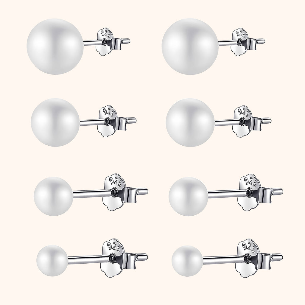 Elegant Celina Pearl Stud Earrings for a Timeless Look