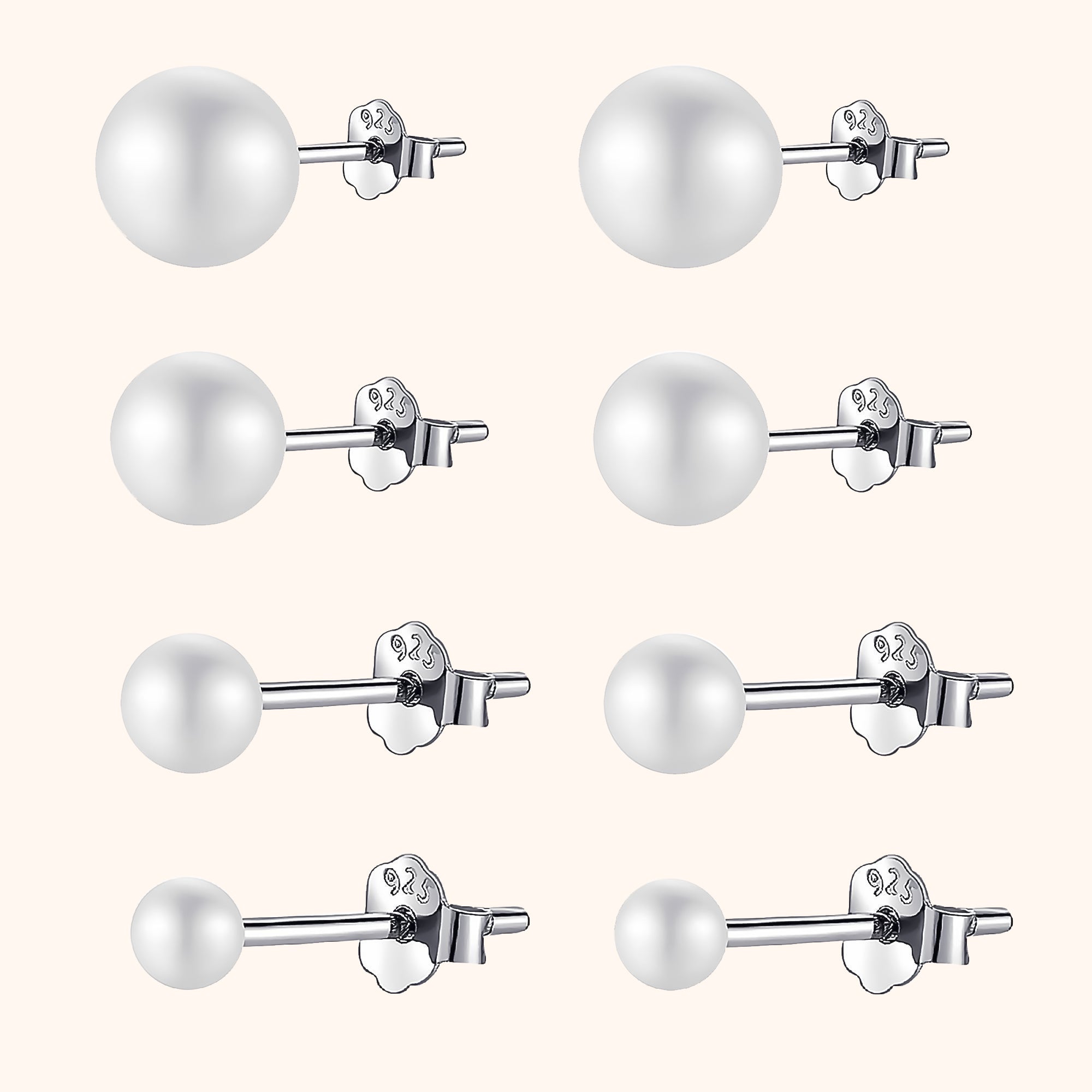 Elegant Celina Pearl Stud Earrings for a Timeless Look