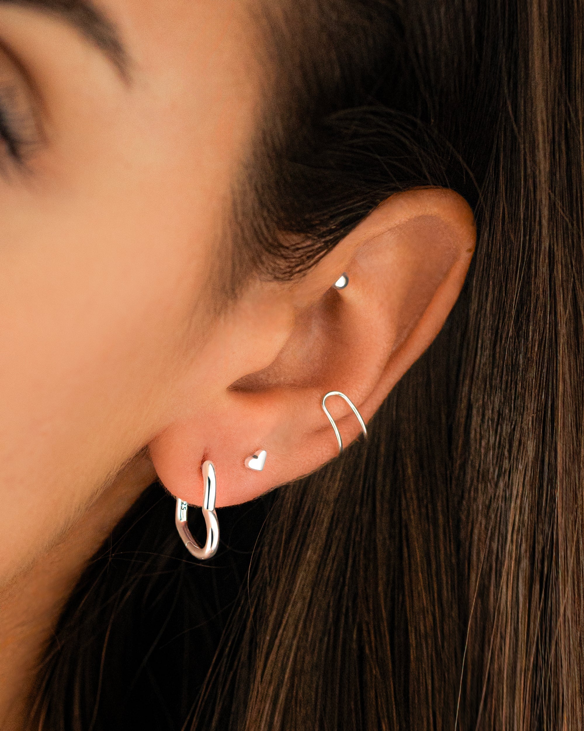 Stylish U-Shaped Ear Clips - Nova