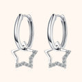 Star Charm Earrings - Noëmi Collection