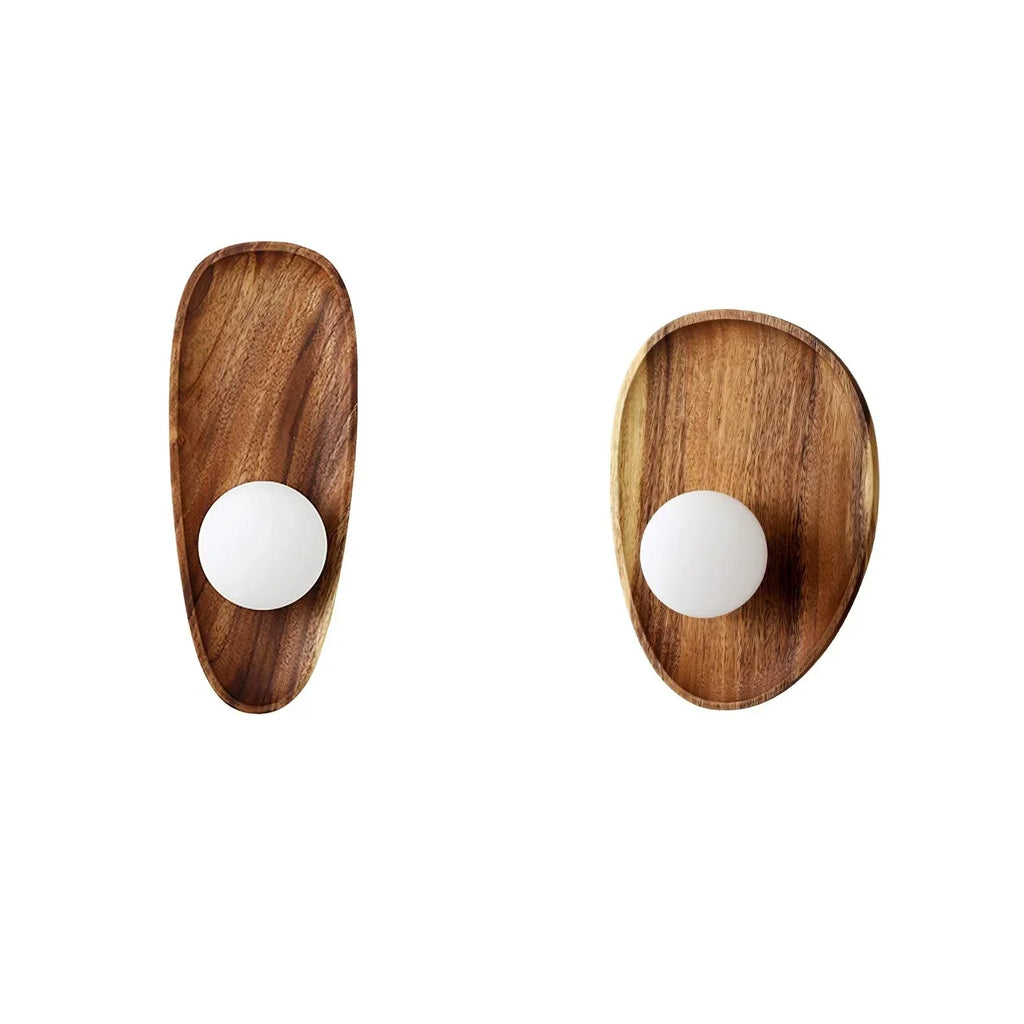 BoisLumi Wall – Natural Wooden Wall Lamp for Atmospheric Lighting