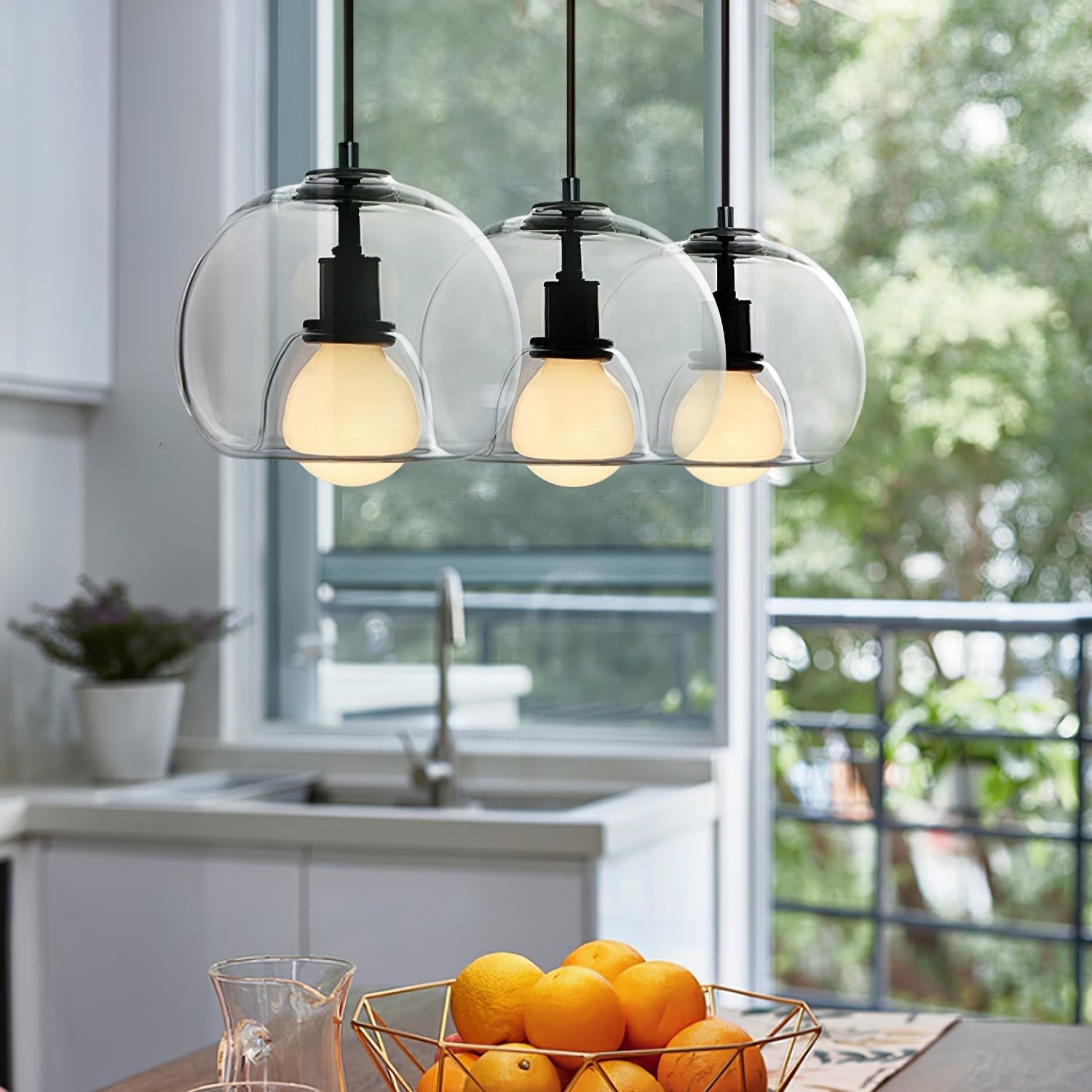 ÉclatPure Pendant Light - Minimalist LED Pendant Lamp for Stylish Spaces