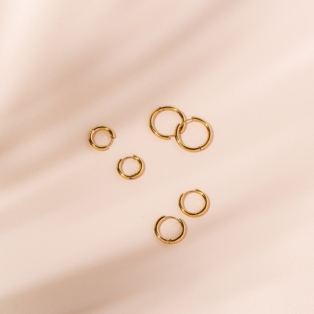 Celeste Hoop Earrings - Timelessly Elegant Earrings