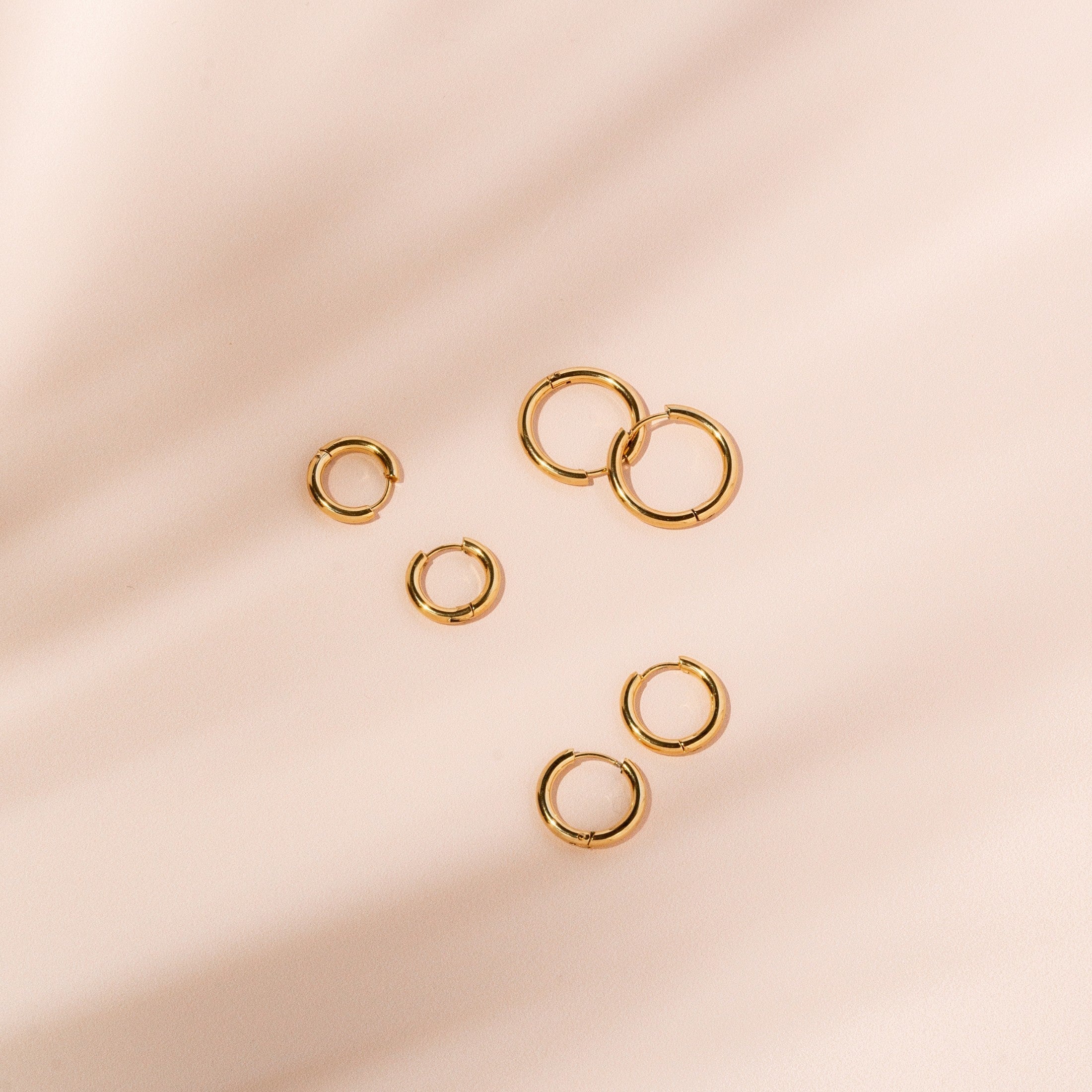 Celeste Hoop Earrings - Timelessly Elegant Earrings