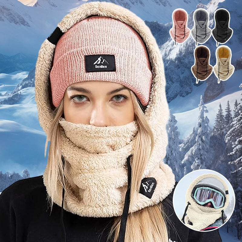 FrostGuard 3-in-1 Winter Hat – Warm & Windproof