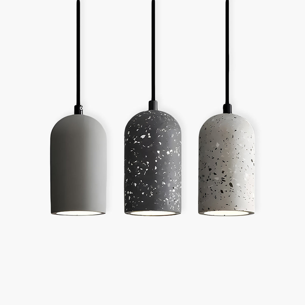 UrbanGlow Lamp - Industrial Concrete Pendant Light for Modern Interiors