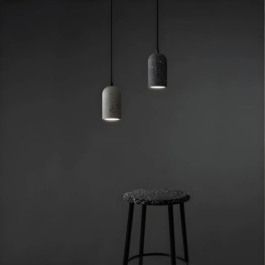 UrbanGlow Lamp - Industrial Concrete Pendant Light for Modern Interiors