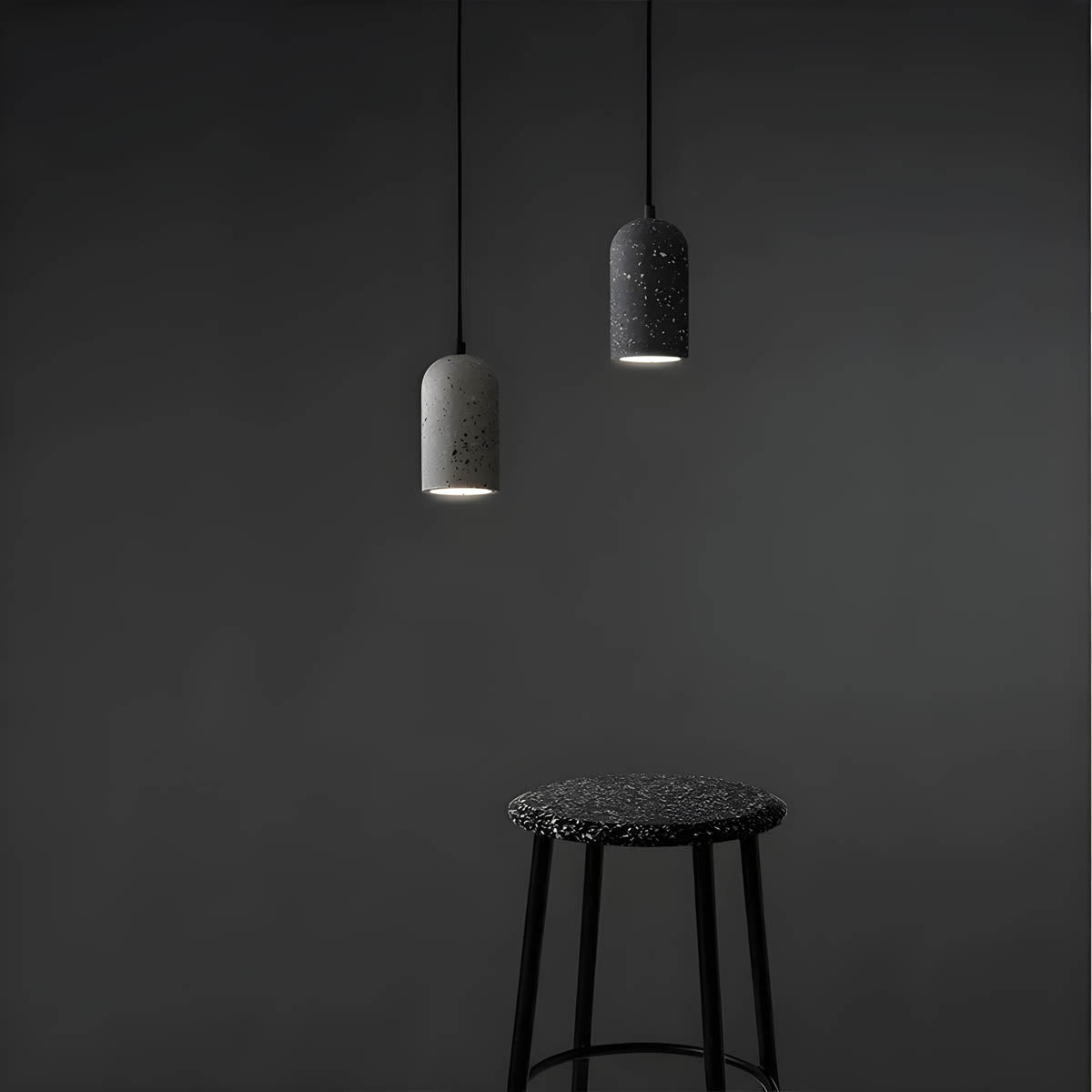UrbanGlow Lamp - Industrial Concrete Pendant Light for Modern Interiors