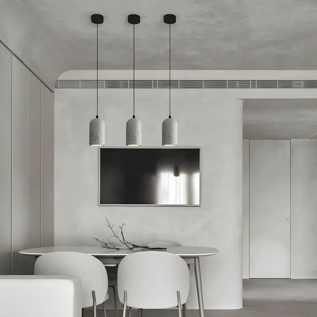 UrbanGlow Lamp - Industrial Concrete Pendant Light for Modern Interiors